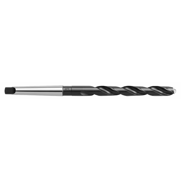 Regular Length Taper Shank HSS Drill W/ Black Oxide - 3 1/8in, Nachi, Mfr#: 1271018